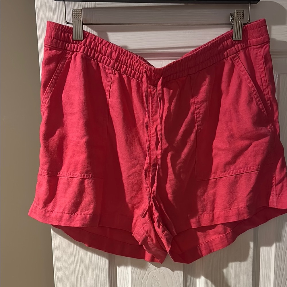 J Crew Factory Linen blend Shorts